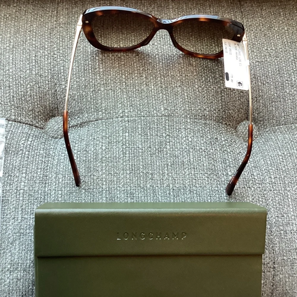 Longchamp 56mm Gradient Lens Butterfly Sunglasses - Picture 4 of 9